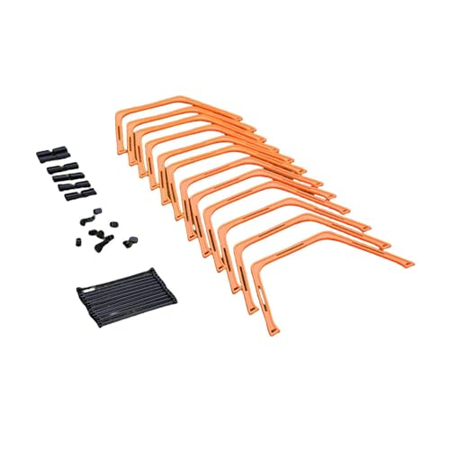 Football Agility Rings Instant Set Up Jumping Obstacles Multipurpose Workout Folding