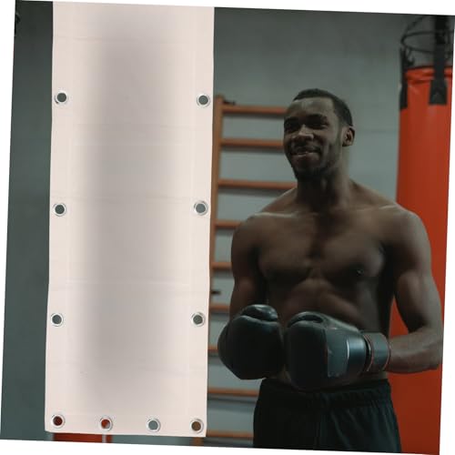 PRETYZOOM Wall-Mounted Hanging Boxing Sandbag Triplet Set 110x40cm Empty Fitness Training Bag for Boxing Workout and Martial Arts Practice