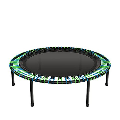 bellicon Mini Trampoline | Bungee Suspension up to 330 lbs | Indoor Fitness Rebounder for Adults | Folding Legs