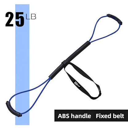 𝘀𝗮𝗻𝘀𝗲𝗻𝘄𝗮𝗻𝘄𝗼 Boxing Resistance Bands for Speed, Strength – Ideal for Fighters, Fitness Enthusiasts to Enhance Combat Techniques and Home Training with Varied Resistance Levels - color: Blue 2.0