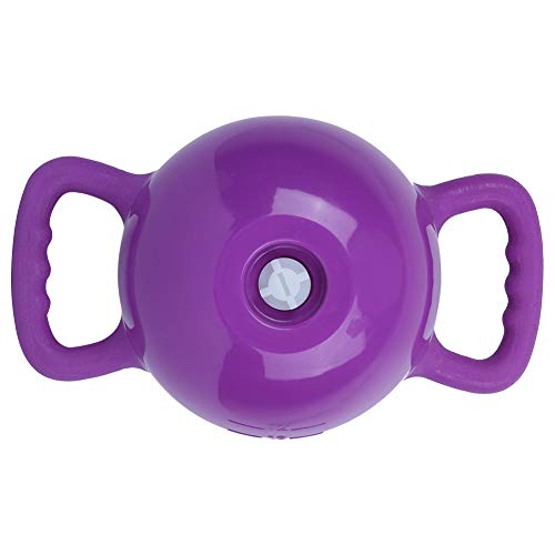 Water Filled Kettlebells, Adjustable Fitness Kettlebells for Home Workout, 1.2-12lb Water Adjustable Weight with Non - Slip Handle for Yoga Pilates Strength Training - color: Violet