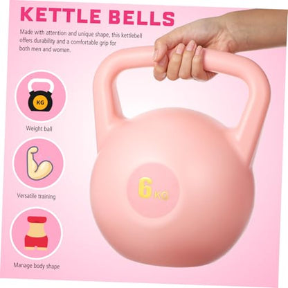 Soft PE Water-filled Kettlebell for Home Gym Strength Training Rounded Design for Safe Full-body Workouts Portable Lightweight Exercise Equipment for Fitness Routine