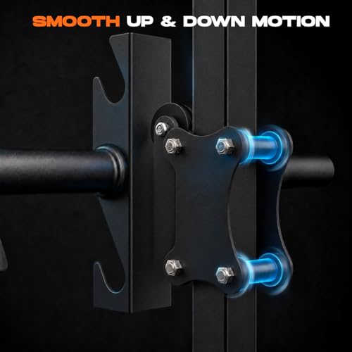 CR63 Foldable Cable Machine for Home Gym, 330LBS LAT Pulldown & Low Row Machine, Freestanding Compact Pulley System, Space-Saving Home Gym Equipment