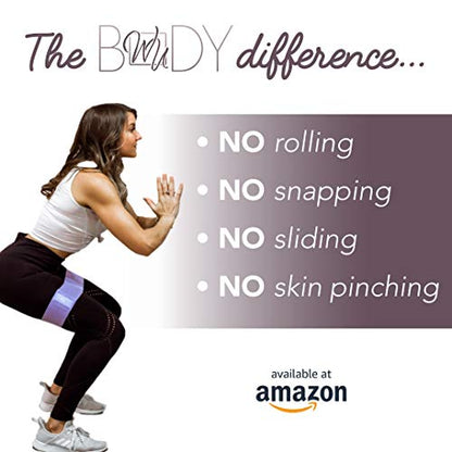 Resistance Bands for Women Butt and Legs, Non-Slip Booty Bands, Resistance Band Booties for Women, 3 Pieces Exercise Band, Workout Band, Resistance Loops, Leg Bands for Working Out