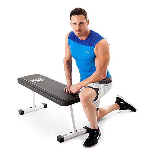Marcy Flat Utility Flat Strength Training Home Gym Lifting Weight Bench (2 Pack)