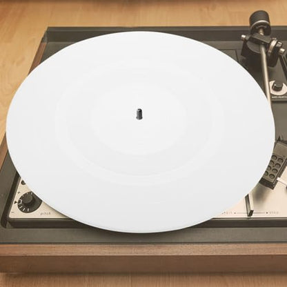 Garneck Vinyl Record Player Mat 11.61 Inch Turntable Slipmat Anti-Static Rubber Pad for Record Protection and Vibration Reduction