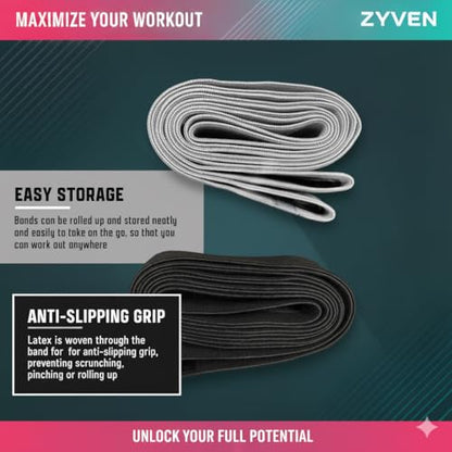 Premium Performance 76" Extended-Length High-Resistance Bands for Ultimate Strength, Mobility, and Plyometric Workouts - color: Black Long Belt