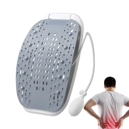Back Stretcher - Pp Spine Stretcher | Lightweight Lumbar Support, Adjustable Air Cushion Portable Device, Ergonomic Lower Spine Archer, Lower Lumbar Relief Massager for Home Car Bed Exercise Workout