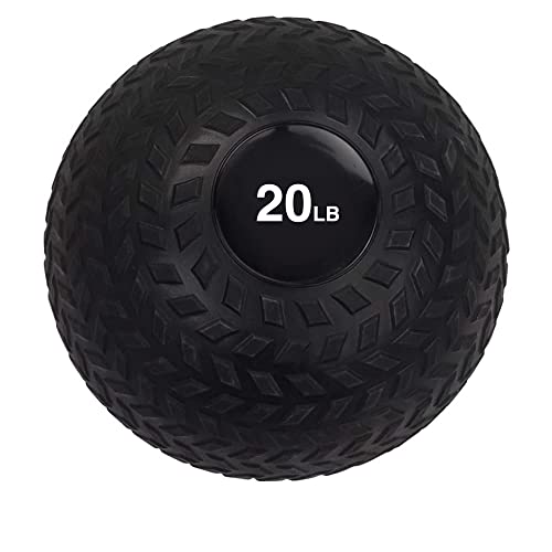 Body Sport Slam Ball with Tread Surface, Versatile, Workout Training, Strength Building, Improve Muscle Mass - size: 35.0 Pounds