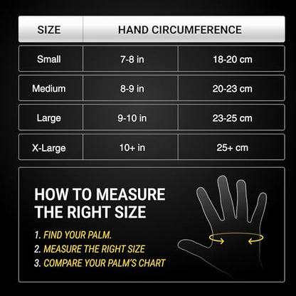 Workout Gloves for Men and Women, Fingerless Weight Lifting Gloves with Cushioned Palms, Gym Gloves for Exercise Fitness Training Climbing Cycling, Breathable and Lightweight - size: Large