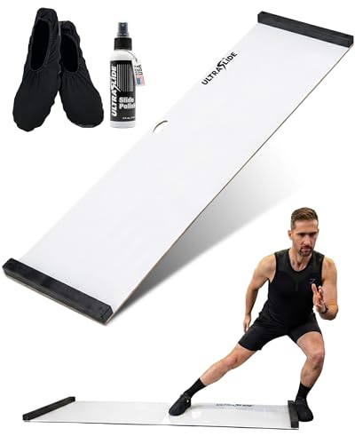 Slide Board Exercise Trainer for Fitness, Sports & Rehab - size: 6 ft Board