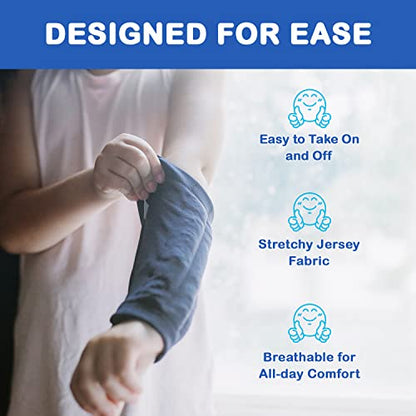 Weighted Compression Sleeve (5 Size Options) Tremor Control, Strength/Movement Assistance, PT & OT (USE SIZE CHART & VIDEO TO FIND THE CORRECT SIZE) - size: Arm Weight SML