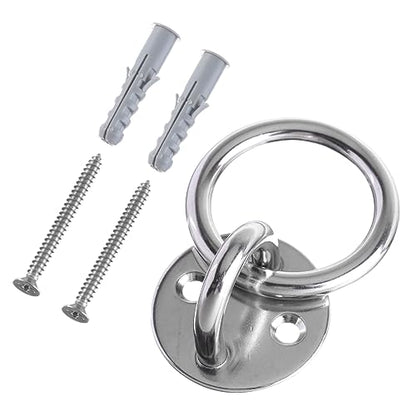 VICASKY Wall Mount Suspension Anchor for Suspension Straps Gymnastic Rings and Yoga Swings Fixed Disk Bracket