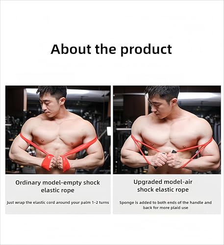 𝘀𝗮𝗻𝘀𝗲𝗻𝘄𝗮𝗻𝘄𝗼 Boxing Resistance Bands for Speed, Strength – Ideal for Fighters, Fitness Enthusiasts to Enhance Combat Techniques and Home Training with Varied Resistance Levels - color: Red