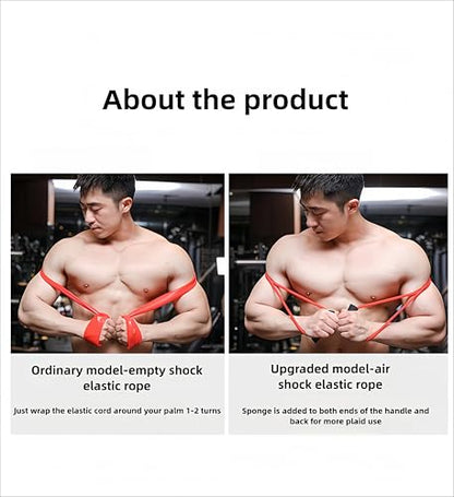 𝘀𝗮𝗻𝘀𝗲𝗻𝘄𝗮𝗻𝘄𝗼 Boxing Resistance Bands for Speed, Strength – Ideal for Fighters, Fitness Enthusiasts to Enhance Combat Techniques and Home Training with Varied Resistance Levels - color: Red