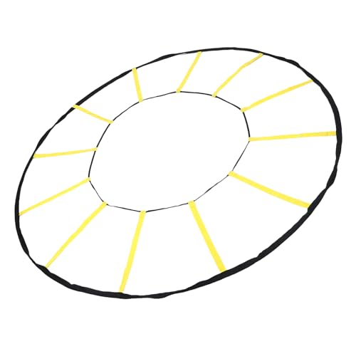 Premium Nylon Circular Training Ladder 12 Rungs Soccer Basketball Football Trainer for Athletes
