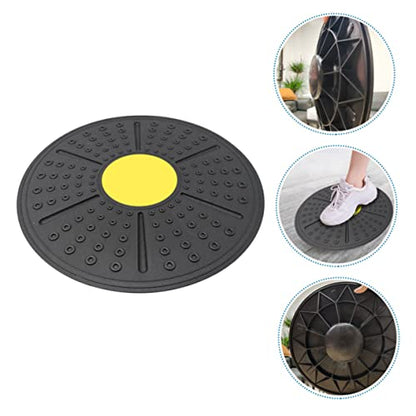 KOMBIUDA Non-slip Balance Exercise Board with Rotation and Massage Surface Fitness Balance Tool for Core Stability and Coordination Training at Home