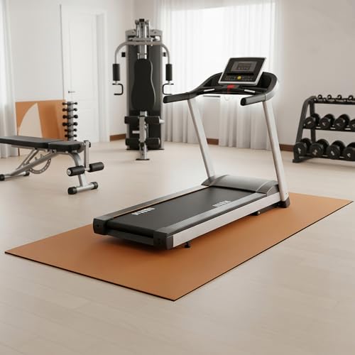 Rubber-Cal TFS-124 Treadmill Mats - color: Blue, size: 90" x 48" x 0.2"