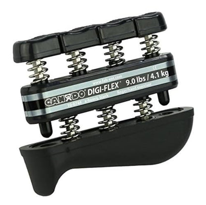 CanDo DiCanDo Digi-Flex Hand and Finger Exerciser 5 Piece Set X-Light - X-Heavy Resistance - No Rack -For Dexterity, Strength, and Flexibility for Fingers, Hands, and Forearms