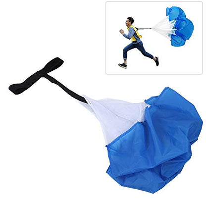 Running Speed Training Parachute, Adjustable Resistance Training Umbrella 5-15kg Acceleration Soccer Trainer for Runner, Football, Soccer Drilling