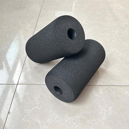 High Density Foam Roller, Replacement Foam Foot Pads for Home Gym Exercise Machines Equipments, Weight Bench Leg Extension Curl Attachment - color: Foam 7''