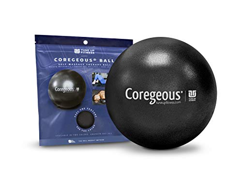 Tune Up Fitness – Coregeous Ball | Psoas Release Tool, Abdominal, Belly & Lower Back Release | Core Ball, Exercise Ball for Low Back, Stress & Digestive Relief, Improved Breathing & Sleep (Graphite) - color: Graphite