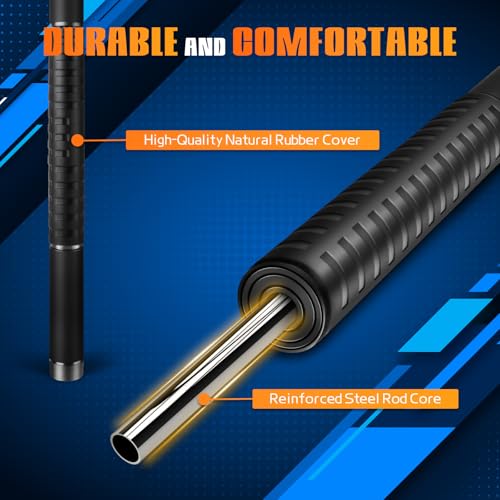 Muscle Roller Stick, Massage Roller for Muscle Deep Tissue Massage, Calf Roller for Myofascial Release, Therapy Roller Stick for Back, Legs, Arms, Waist, and Shoulders Full Body Use (Black) - color: Black