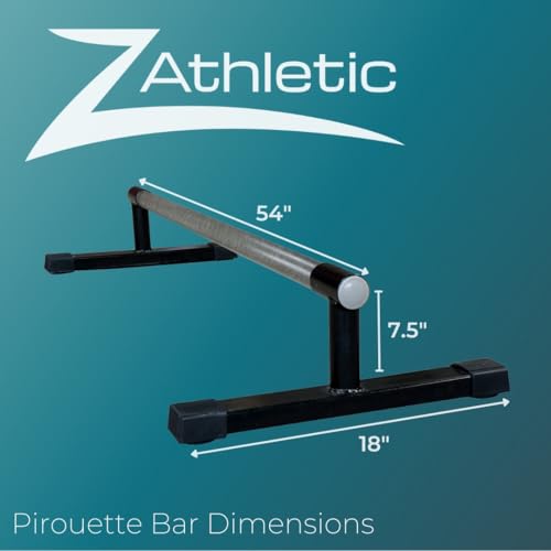 Z Athletic Gymnastics Pirouette Bar for Handstands - color: Black