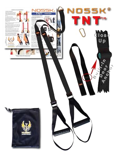 TNT PRO Suspension Fitness Trainer (Black) - Proud to be a USA Company