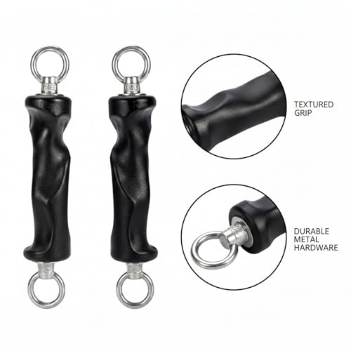 Push Up Handles Pair, PP Plastic Push-up Stands with Textured Grip for Home Gym Strength Training (1 Pair) - size: 8.66 x 3.15 x 1.57 in