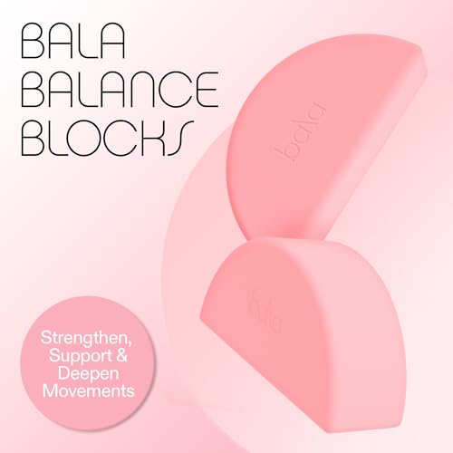 Bala Balance Blocks, High Density Yoga Blocks - color: Blush