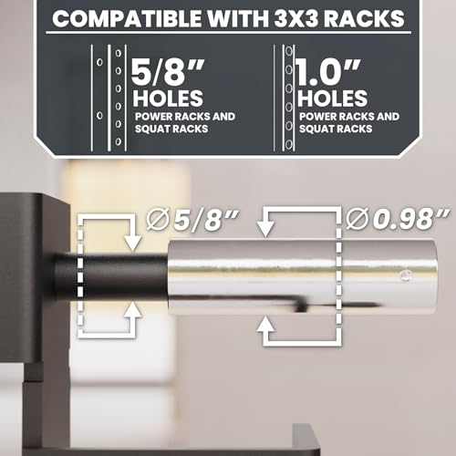 Synergee Safety Straps – Fits 2x2 2x3 3x3 Racks 750 lb - color: e) 3x3 x 23"