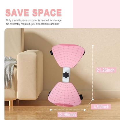 Waist Twister Board – Non-Slip Fitness Balance Board for Core Strength, Waist Trimming & Weight Loss – Home Exercise Equipment for Men & Women – 360° Rotation, Anti-Skid Surface, Supports Up to 300 lbs