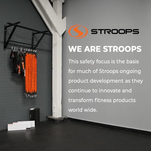 Stroops Spine Resistance Band Wall Anchor for Home Gym Workouts | Resistance Bands Wall Mount System for Strength Training, Stretching and Fitness Exercises