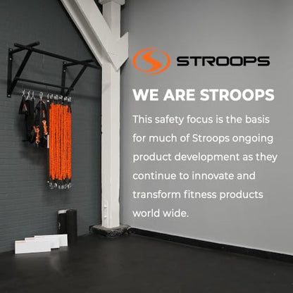 Stroops Spine Resistance Band Wall Anchor for Home Gym Workouts | Resistance Bands Wall Mount System for Strength Training, Stretching and Fitness Exercises