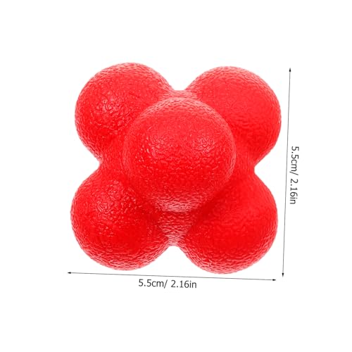 ibasenice Hexagonal Agility Training Fitness Reaction for Sports Improve Reflexes Coordination Material for Drills Partner Workouts High Difficulty