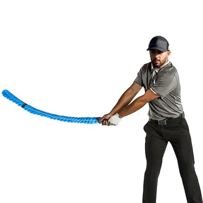 Golf Swing Training Aid,Golf Rope Swing Trainer, Golf Multi-Purpose Training Rope Suitable for Physical Training, Warm-Up Exercises, Strength and Rhythm Control