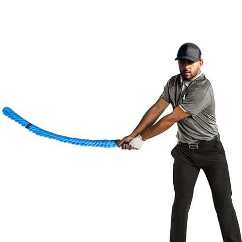 Golf Swing Training Aid,Golf Rope Swing Trainer, Golf Multi-Purpose Training Rope Suitable for Physical Training, Warm-Up Exercises, Strength and Rhythm Control