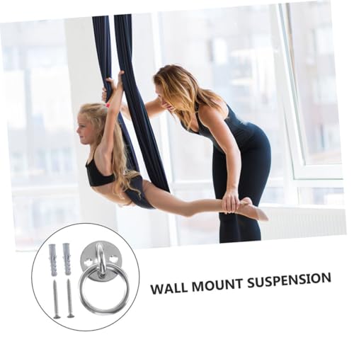 Cabilock Rotating Ceiling Mount Suspension Hooks for Suspension Trainer Aerial and Hanger Wall Mount Workout Anchor Included