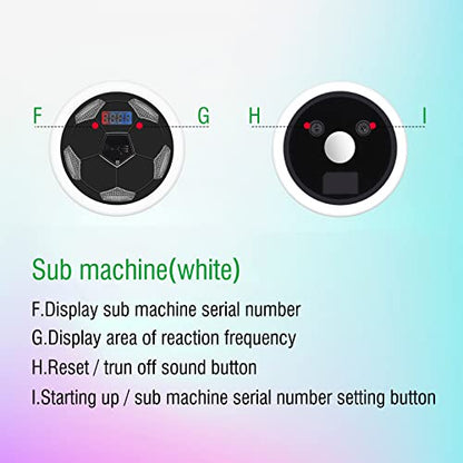 Reaction Training LED Lights, Improve Reflex, Reaction Speed, Sports Agility, and Brain Cognitive Training, Home Exercise, Including 7 Lights