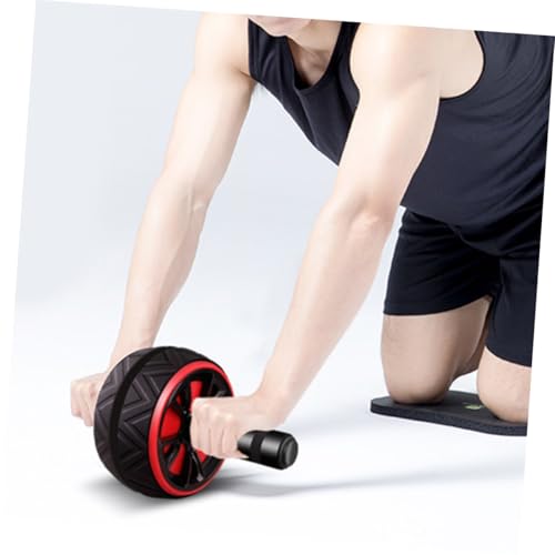 Ab Roller Wheel Core Strengthening Fitness Device for Men Women Abdominal Exercise Roller for Full-body Workout and Fat Burning Suitable for Beginners and Pros