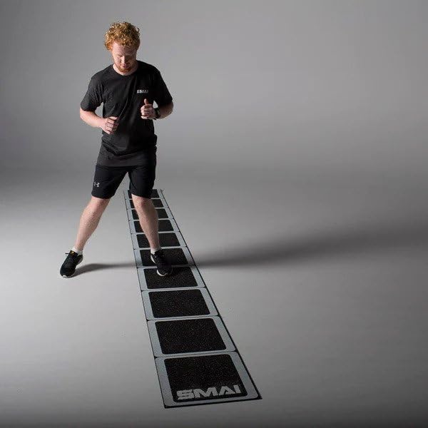 Rubber Agility Ladder for Speed and Football Fitness: Enhance Quickness, Endurance, and Coordination with Non-Slip Rubber Surface. Perfect for Athletes and Gym Workouts.