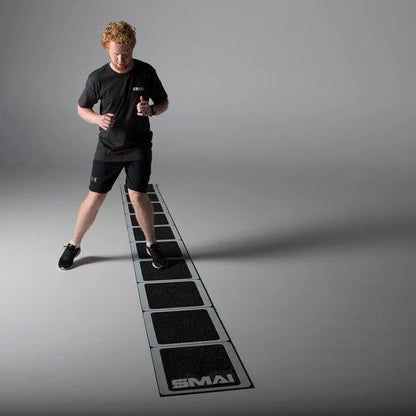 Rubber Agility Ladder for Speed and Football Fitness: Enhance Quickness, Endurance, and Coordination with Non-Slip Rubber Surface. Perfect for Athletes and Gym Workouts.