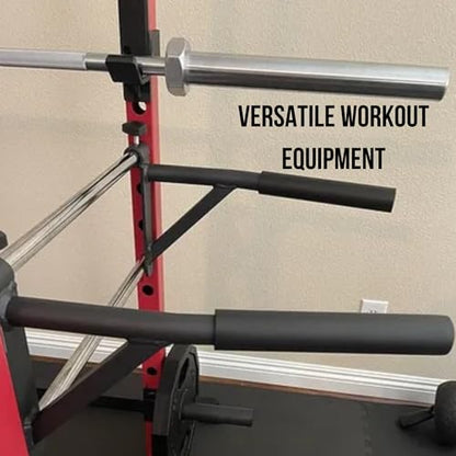 Rep Fitness Dip Bar Attachment | Home Gym Equipment | Pull Up Bar Accessory | Strength Training Attachment for PR-1000 Stationary Rack | Parallettes Bars | Power Tower Add-On | Calisthenics Gear