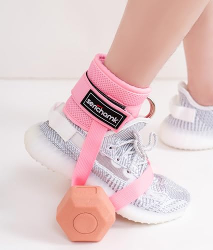 Adjustable Adjustable Feet Dumbbell Attachment,Feet Weight Lifting-Foot Weights for Exercise, Leg Extensions,Tibialis Trainer,Leg Lift Exercise Equipment - color: Style 3-Pink 1pc
