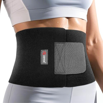 Waist Trainer for Women Lower Belly Fat, Sweat Band for Stomach Weight Loss, Sweat More, Increase Core Stability