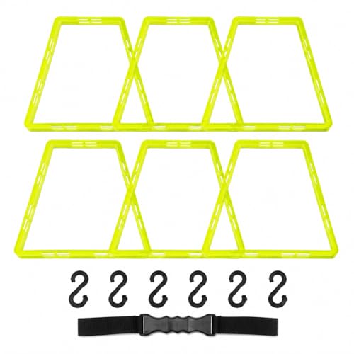 Agility Rings for Speed Training, Trapezoidal Footwork Training, Soccer Training Equipment, Speed and Agility Training Equipment