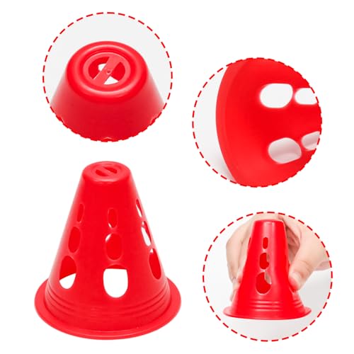 Mini Traffic Cones, Agility Training Cones Plastic Marker Cones, Small Practice Cones