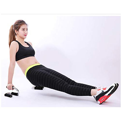Metal Push Up Bracket- Bars - Strong Chrome Steel Pushup Stands with Comfortable Foam Grip,Sturdy and Less Wrist Strain