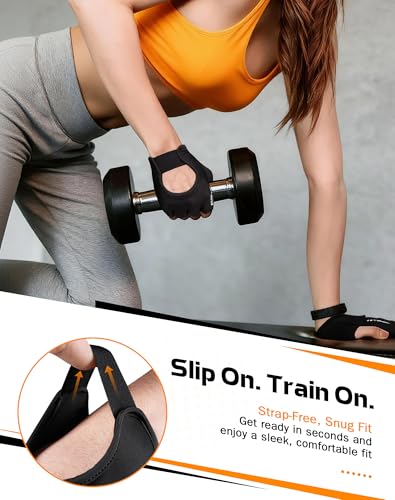 ATERCEL Breathable Workout Gloves, Antislip Weight Lifting Gym Gloves for Men Women, Superior Grip & Palm Protection for Weightlifting, Fitness, Exercise, Training - size: Medium